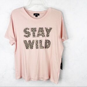 [Wildfox] Stay Wild Keke Comfy Tee